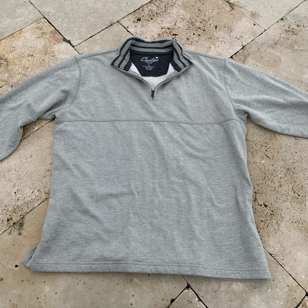Grey sweatshirt